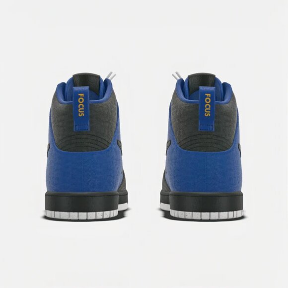 FOCUS RICH CLOTHING x NIKE  LIMITED EDITION AIR FOCUS DUNKS BLACK & BLUE 2024 main image 5